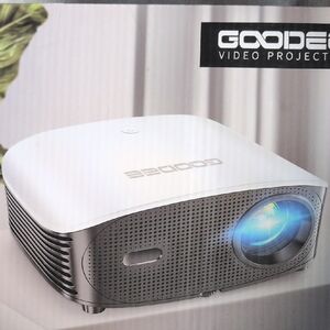 Goodee White Video Projector